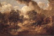 Thomas Gainsborough Suffolk landscape France oil painting artist